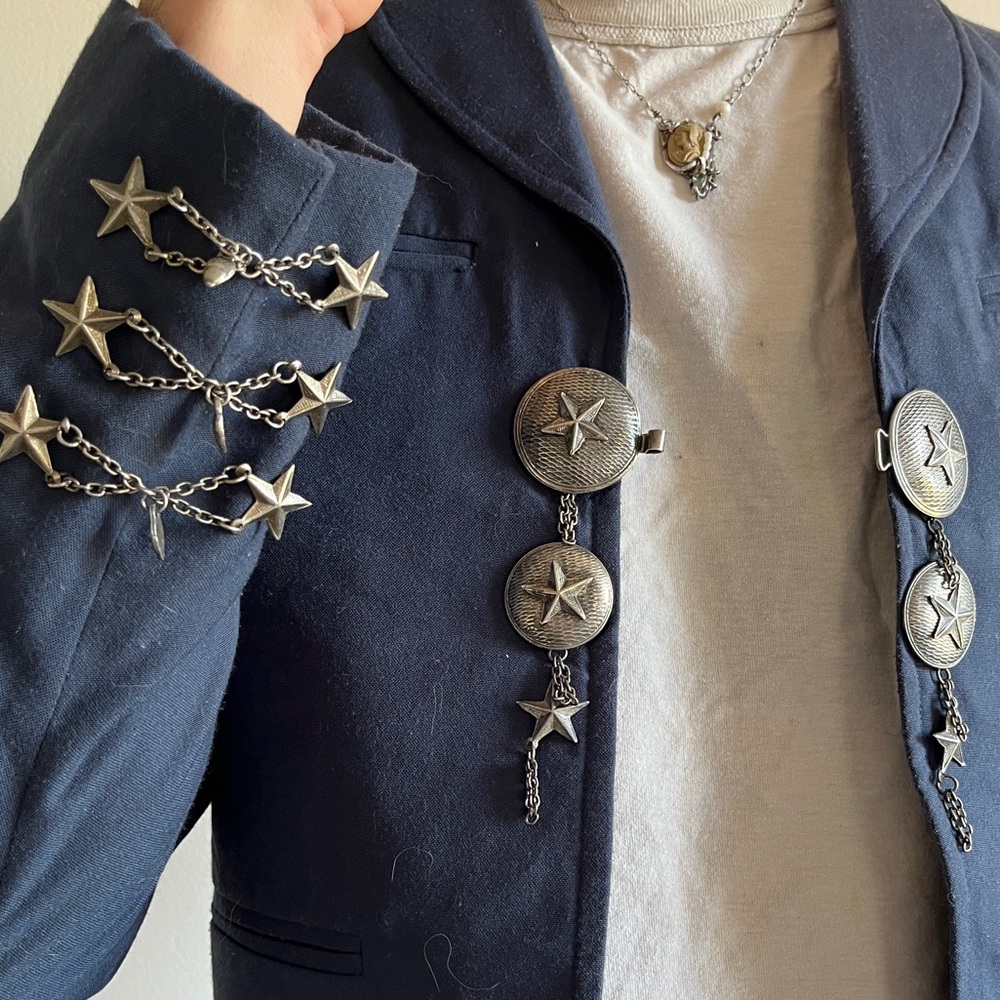 Vintage Embellished Blazer